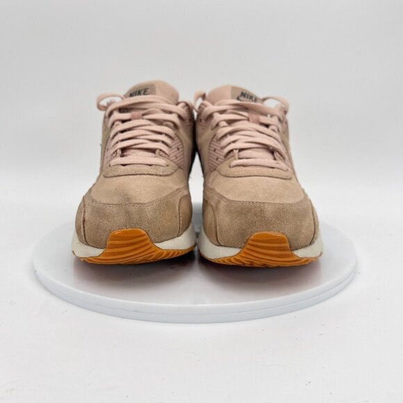 Nike Air Max 90 Ultra 2.0 Women Size 11 924447-201 Particle Beige Suede Shoes - Picture 2 of 14